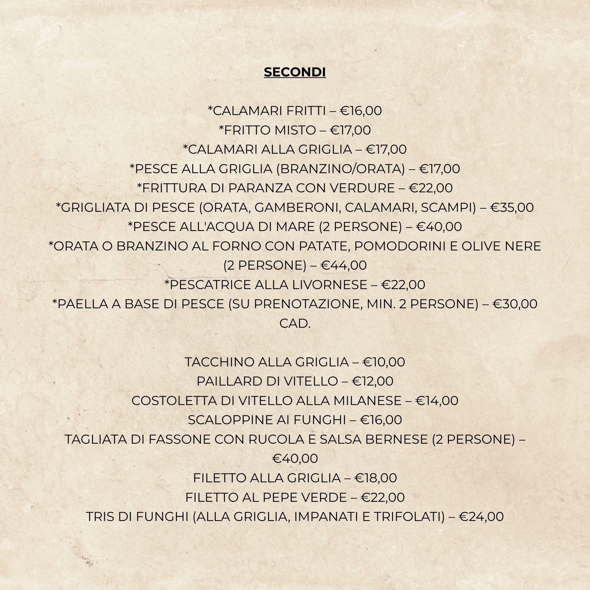 Menu Al Bucaniere - pagina 3